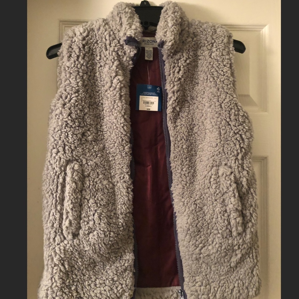 (NWTS) Arizona Jeans Fleece Vest XS